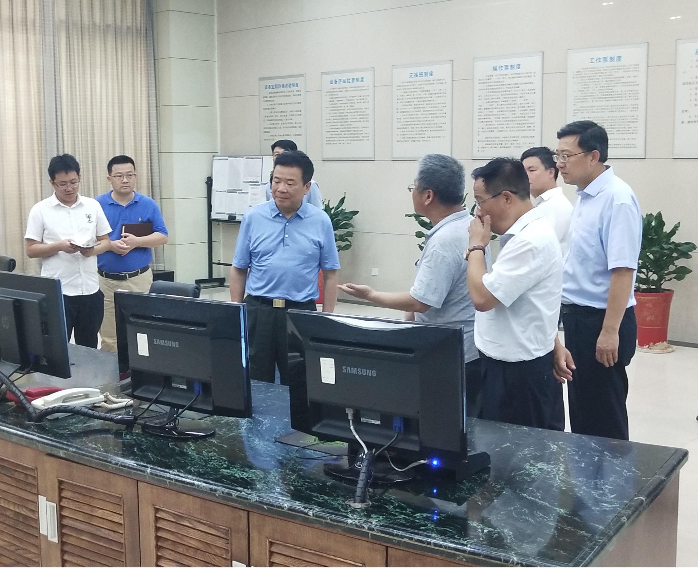 陈飞副省长到韦德网站株洲航电枢纽考察调研